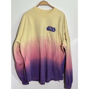 Disney Star Wars Spirit Jersey Adult XL Naboo Sunset Galaxy Edge Starship Ombre